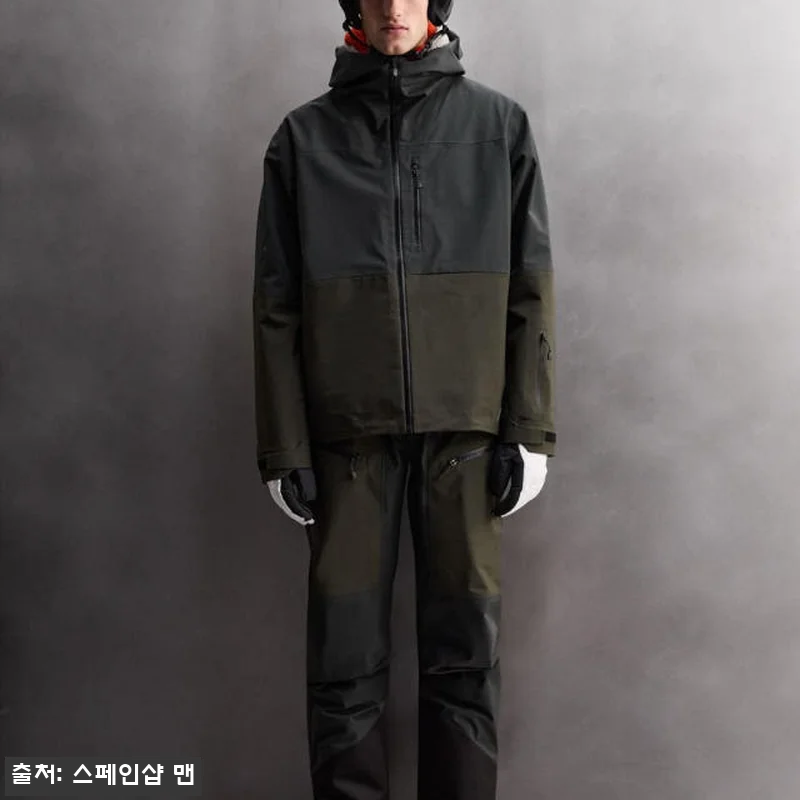 자라 방수 쉘 후드 집업 스키 테크니 관련 이미지 1