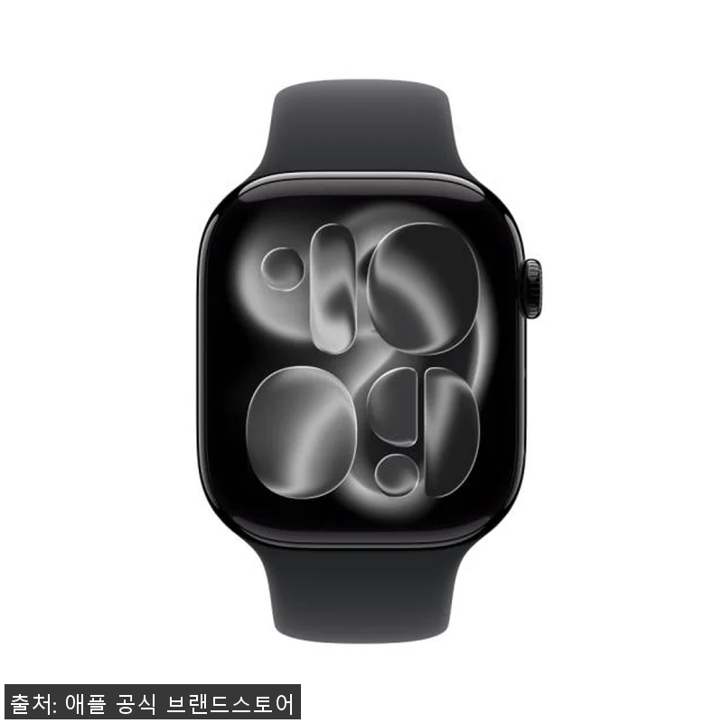 애플워치 11 GPS 제트 블랙 46 관련 이미지 1