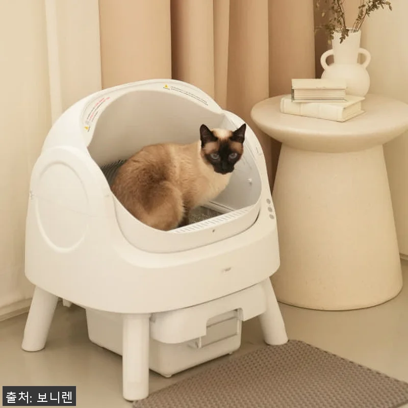 펫피봇 고양이 자동 화장실 대형 저소 관련 이미지 1