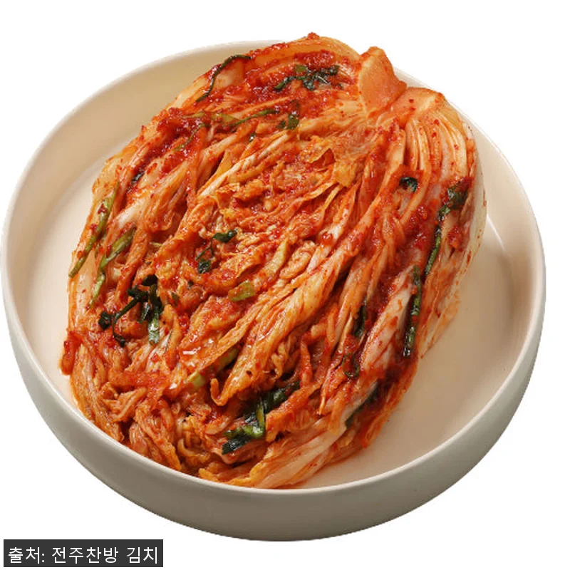 전주찬방 유기농 포기김치 10kg 사 관련 이미지 1