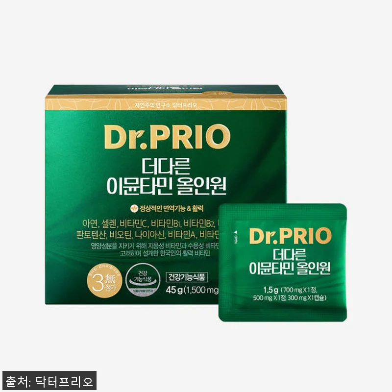 닥터프리오 더다른 이뮨타민 올인원 3 관련 이미지 1