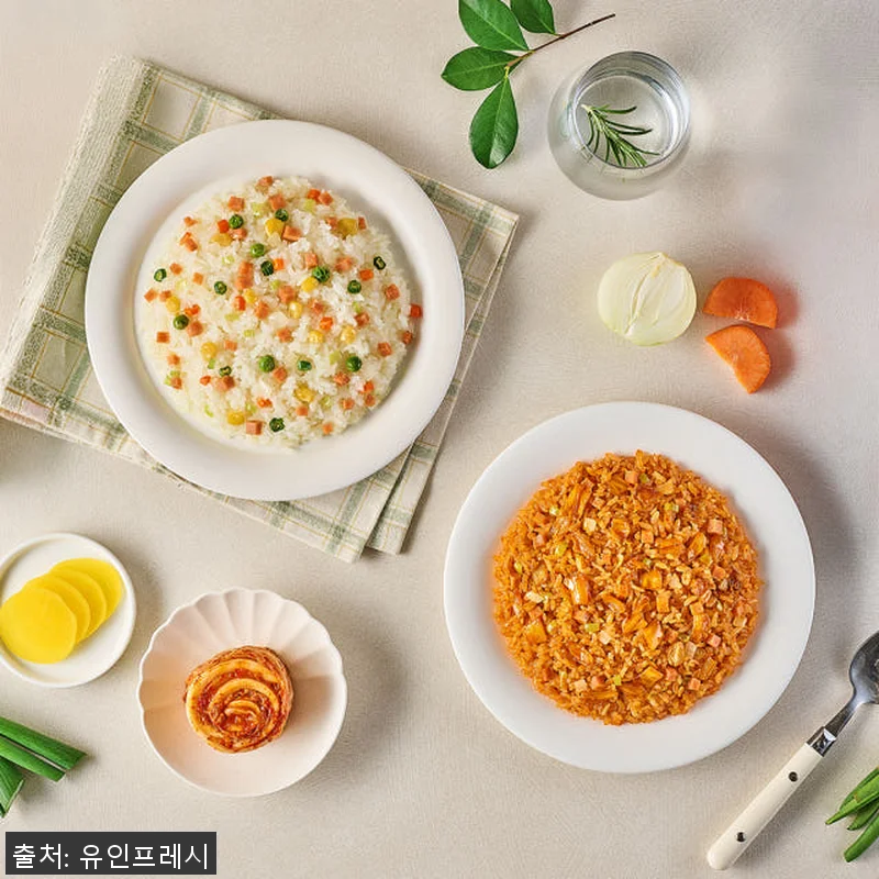 유인프레시 식물성 햄 가득 야채 김치 관련 이미지 1