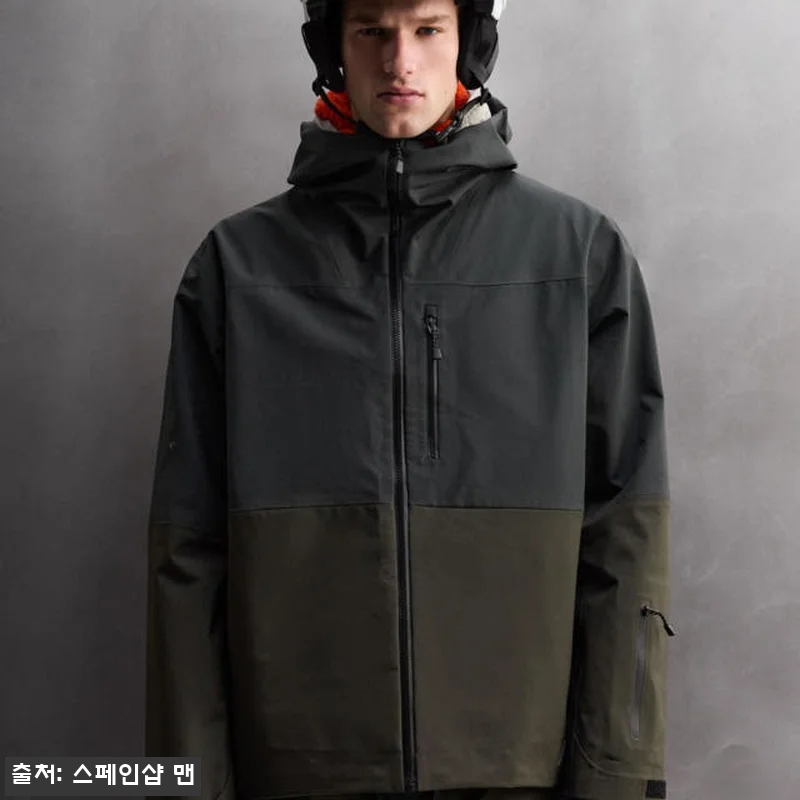 자라 방수 쉘 후드 집업 스키 테크니 관련 이미지 2