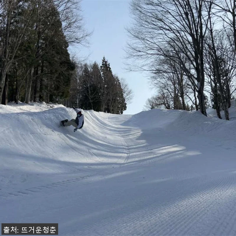 일본 야마가타 유도노산 스키장 리프트 관련 이미지 2