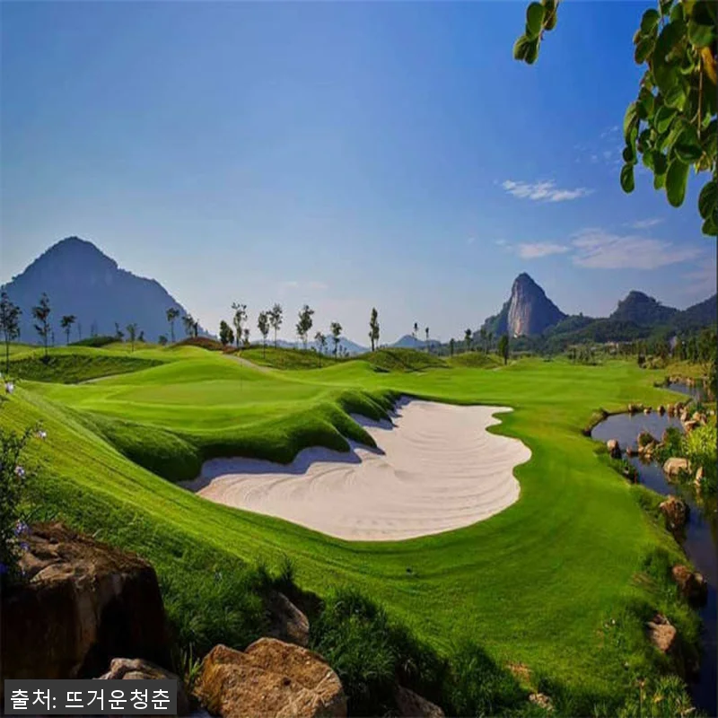 태국 치찬 골프 리조트에서 골프 체험 관련 이미지 2