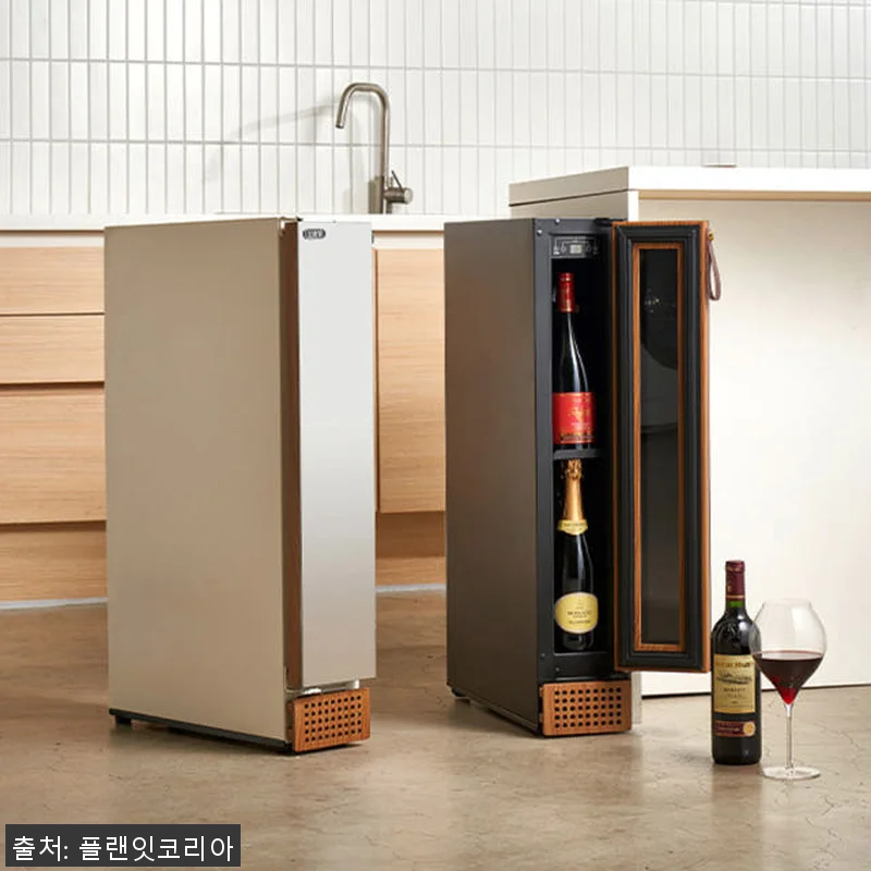 플랜잇 와인셀러 15cm 슬림 9병 관련 이미지 2