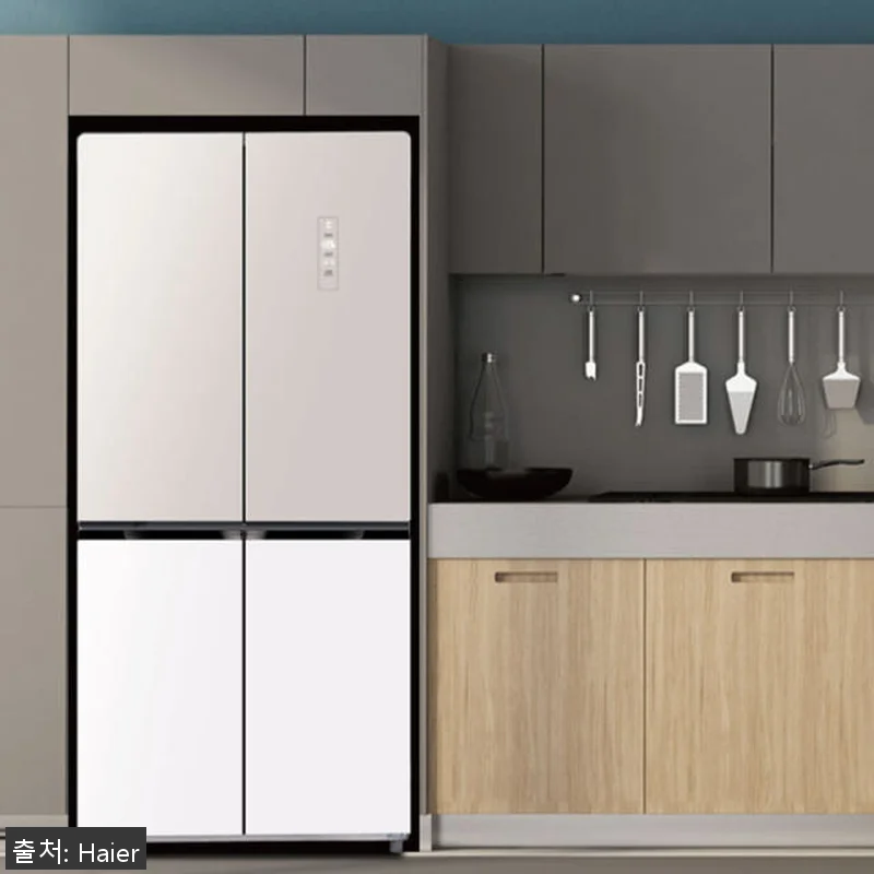 하이얼 글램글라스 4도어 양문형 냉장 관련 이미지 2