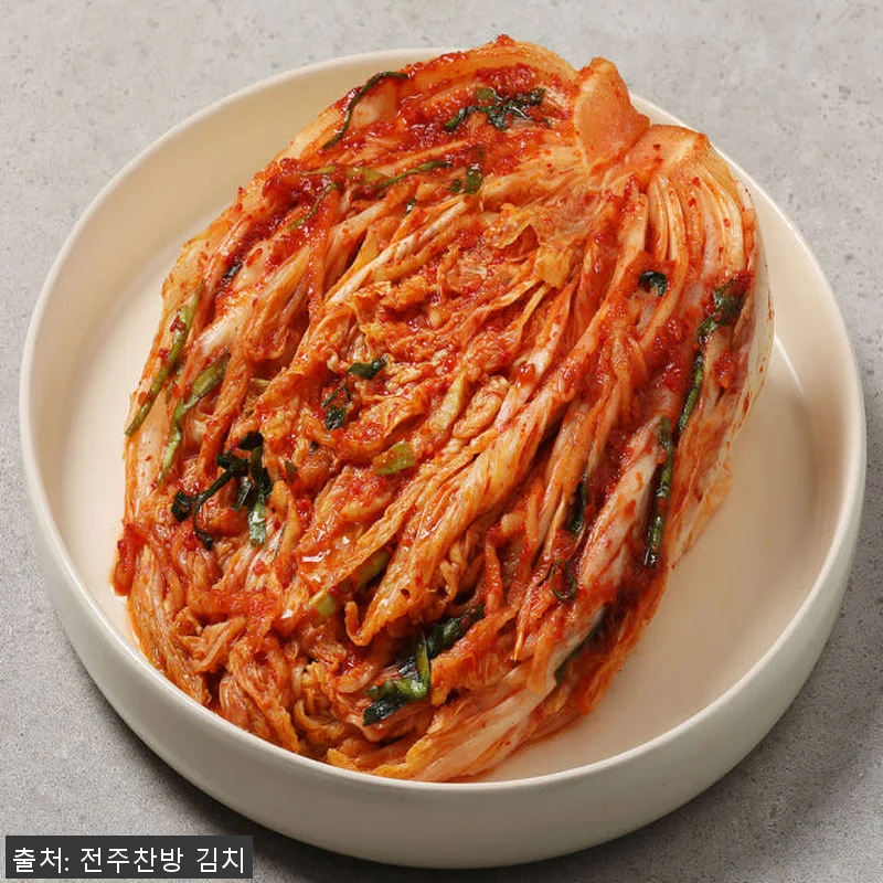 전주찬방 유기배추 포기김치 10kg 관련 이미지 2