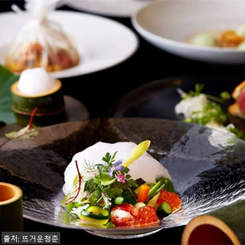 일본 도쿄 미슐랭 1스타 프랑스 요리 관련 이미지 2