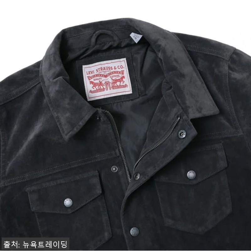 리바이스 남성 스웨이드 트러커 자켓 관련 이미지 2