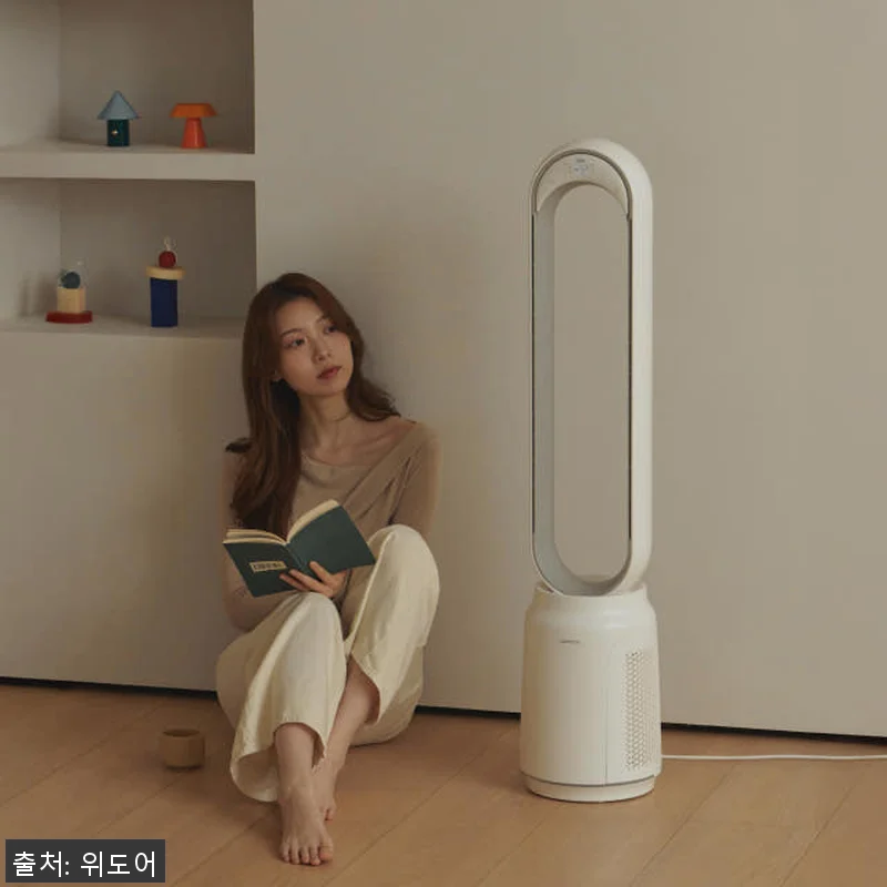 위도어 공기청정 날개없는 선풍기 무풍 관련 이미지 2