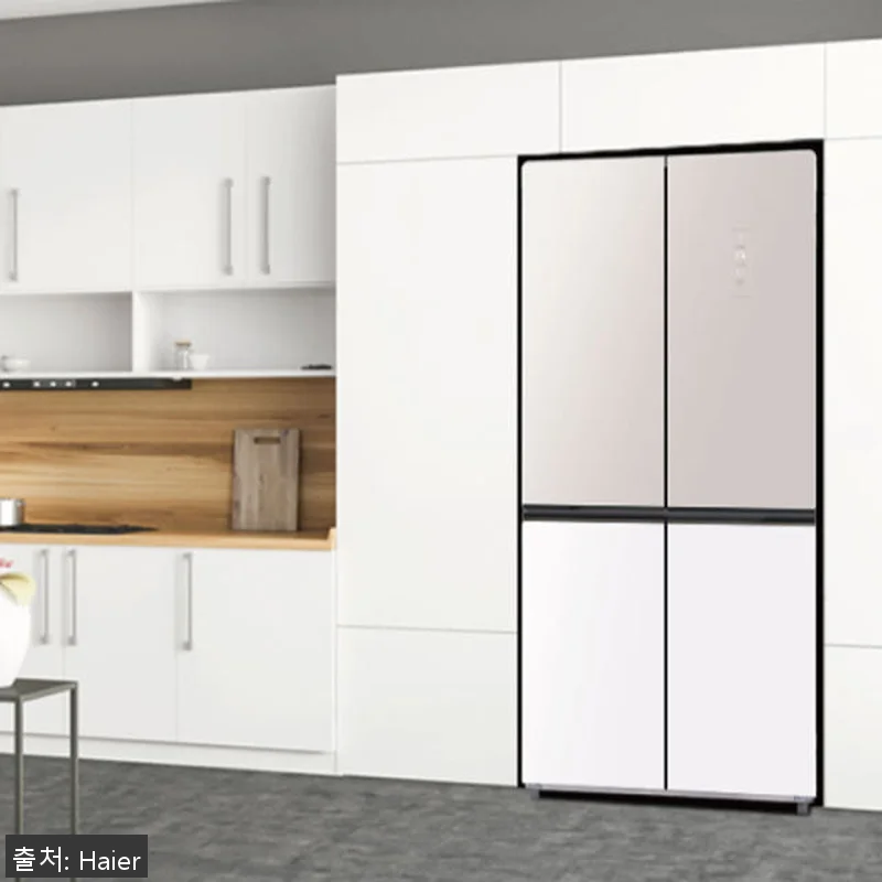 하이얼 글램글라스 4도어 양문형 냉장 관련 이미지 3