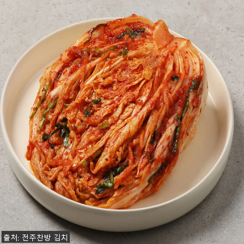 전주찬방 유기배추 포기김치 10kg 관련 이미지 3