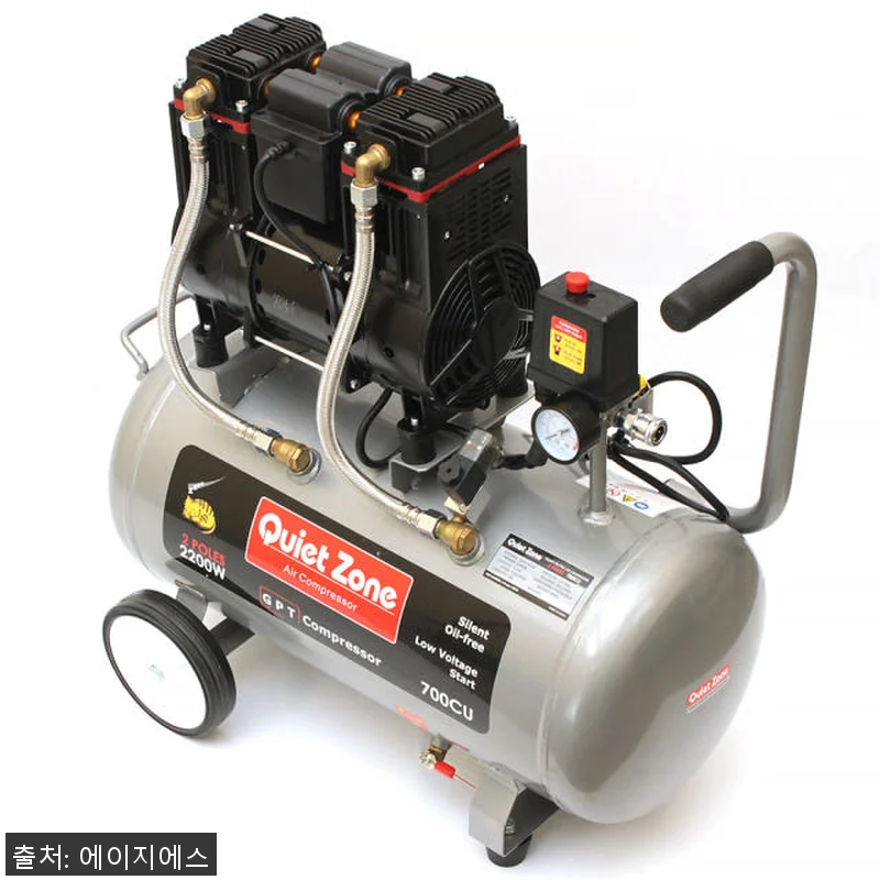 콰이어트존 콤프레샤 1700W 스틸 관련 이미지 4