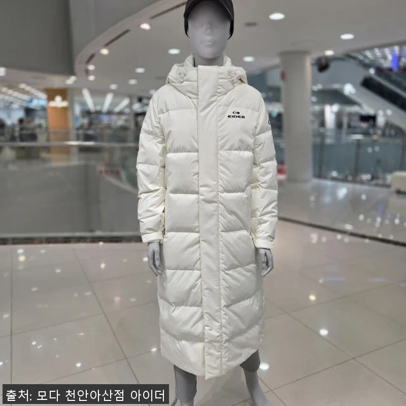 아이더 남녀공용 롱패딩 벤치 다운 자 관련 이미지 4