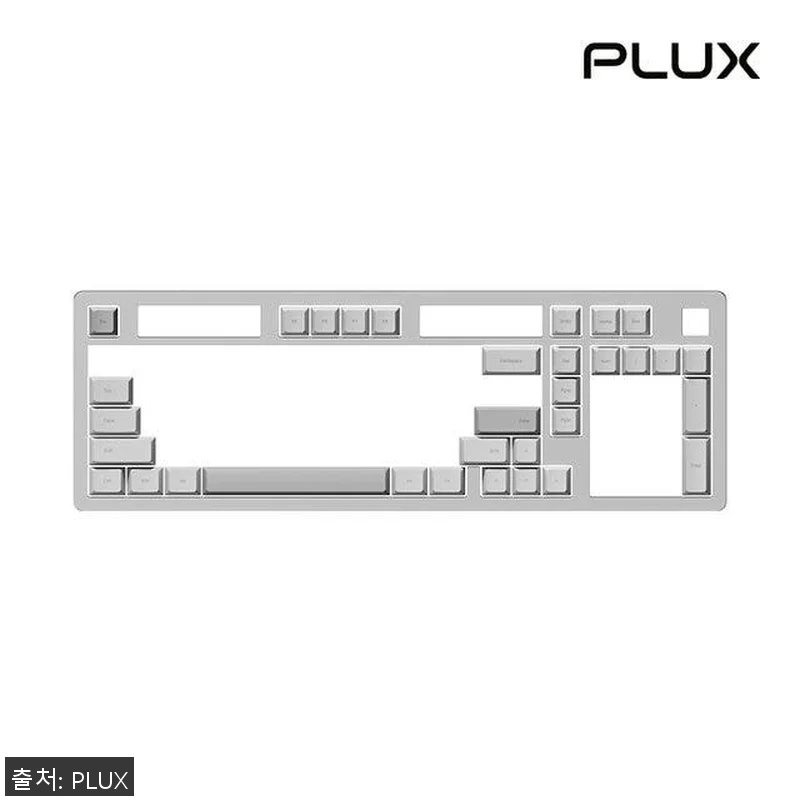 플럭스 커스텀 키보드 세트 카밍실버 관련 이미지 4