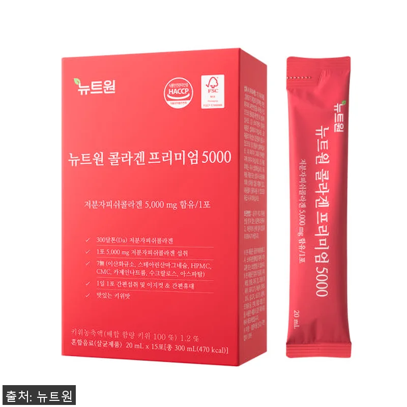 뉴트원 콜라겐프리미엄5000 저분자피 관련 이미지 5