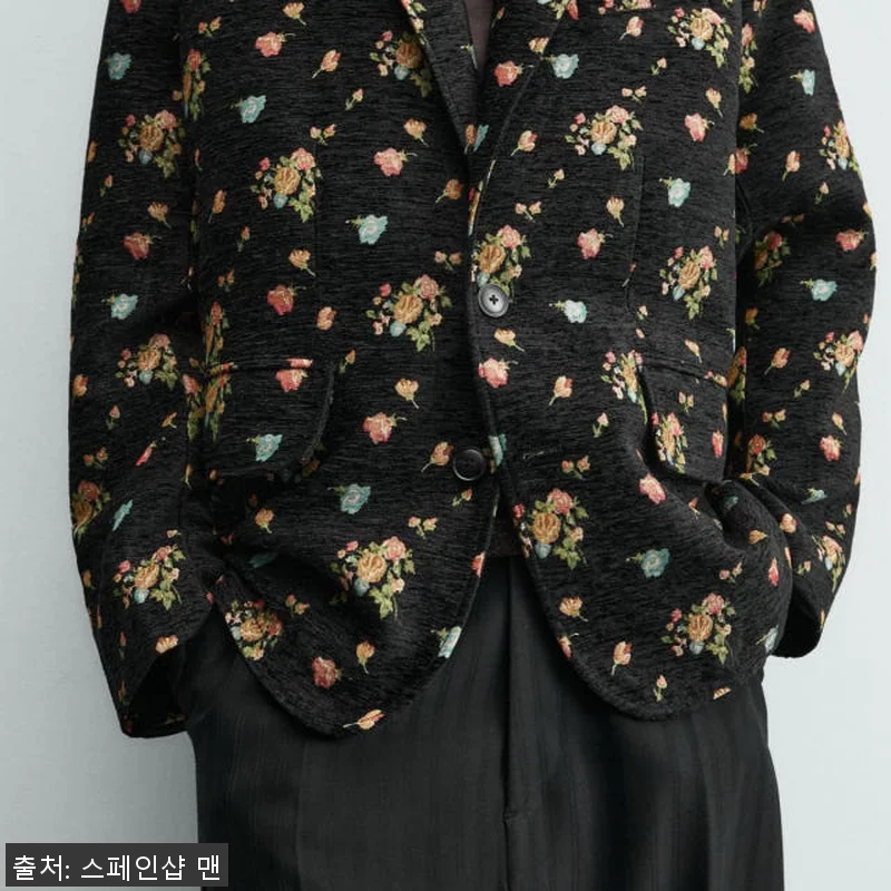 자라 한정판 플로럴 자카드 테일러드 관련 이미지 6