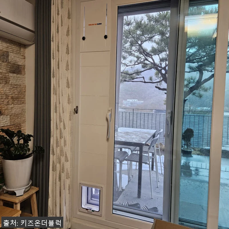 키즈온더블럭 펫도어 견문 사용 후기 관련 이미지 7