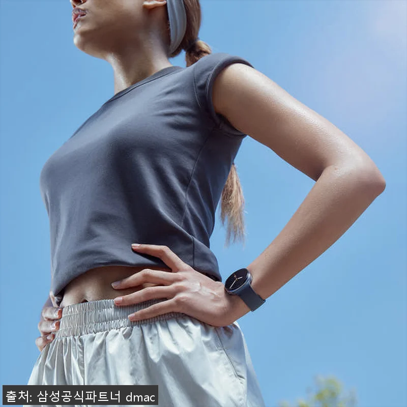 삼성 갤럭시 워치8 40mm 실버 블 관련 이미지 7