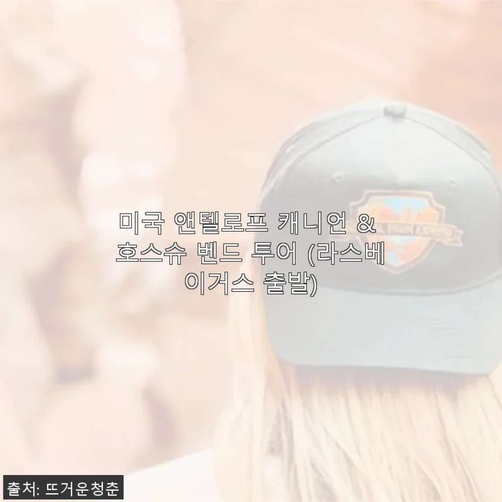 미국 앤텔로프 캐니언 & 호스슈 벤드 투어 후기와 추천