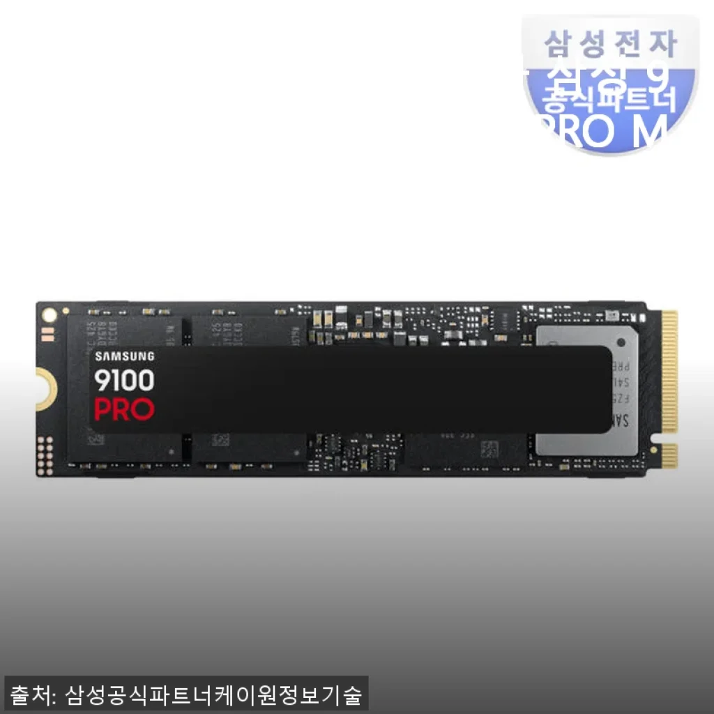삼성전자 삼성 9100 PRO M.2 NVMe SSD 1TB 사용후기 - 최신 고성능 SSD 체험기