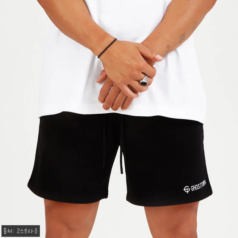 고스트타운 CORE 스웻 쇼츠 블랙 관련 이미지 1