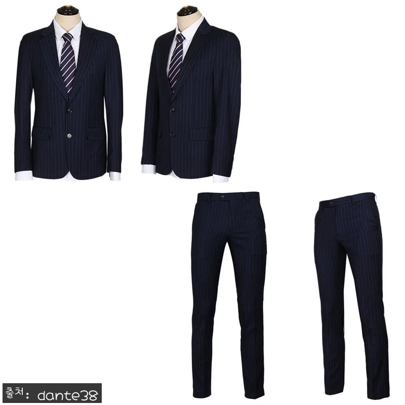 남성 투버튼 정장 남자 오피스 댄디 관련 이미지 1