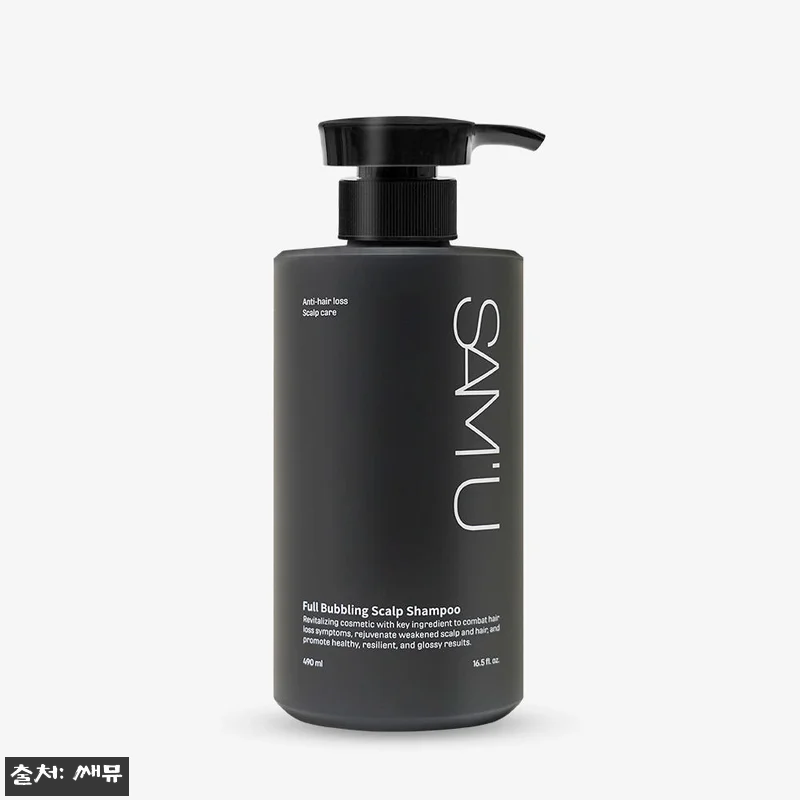 쌔뮤 풀 버블링 스칼프 샴푸 490m 관련 이미지 1