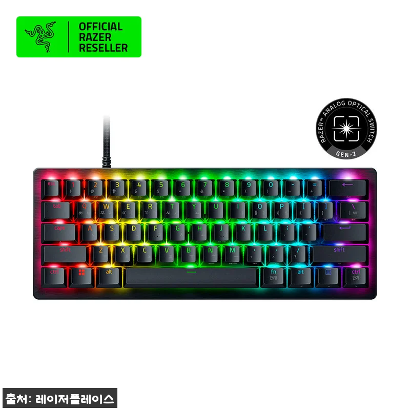 레이저코리아 Razer Huntsman V3 Pro Mini KR 블랙, 광축 사용후기 7 레이저코리아 Razer Huntsma 관련 이미지 1