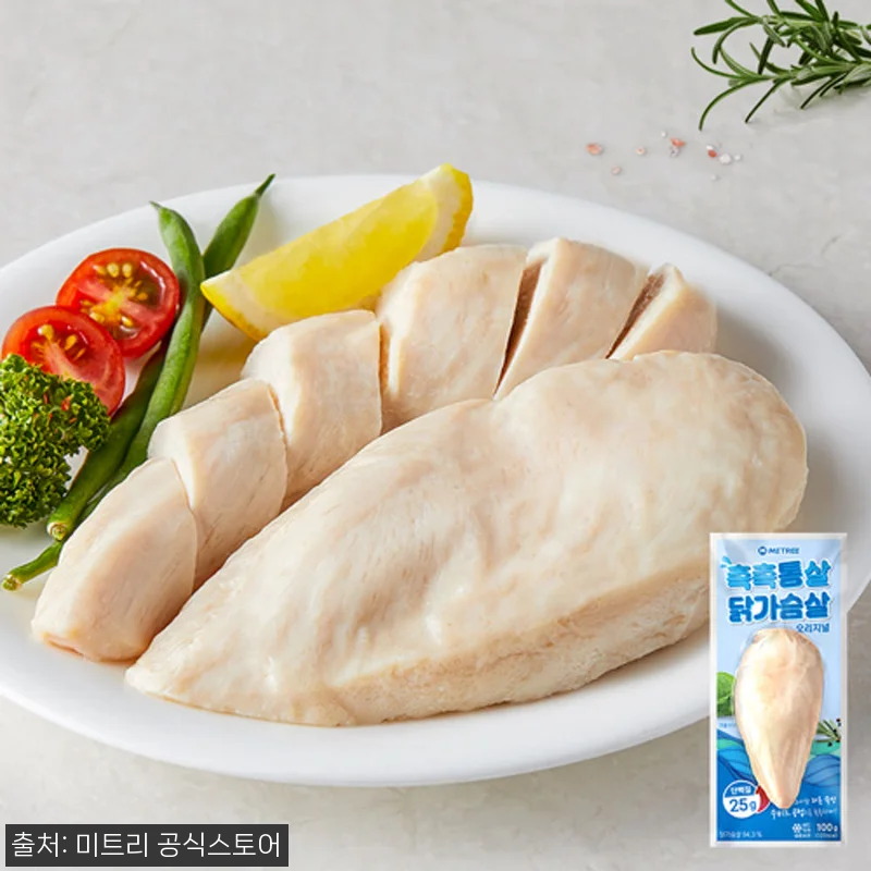 미트리 촉촉통살 닭가슴살 10종 20 관련 이미지 1