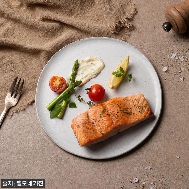 쌜모네키친 대서양 오로라 송어 1kg 관련 이미지 2