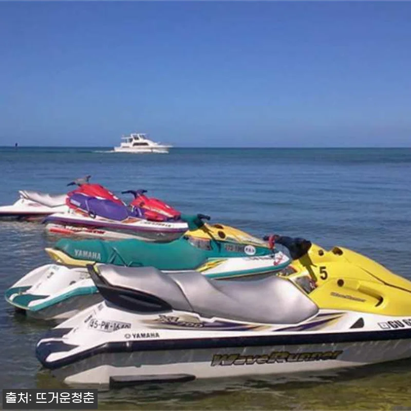 괌 제트스키 1시간+스노클링+비치클럽 관련 이미지 2