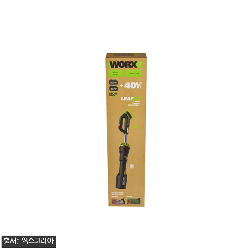 웍스 충전 송풍기 베어툴 40V BL 관련 이미지 2