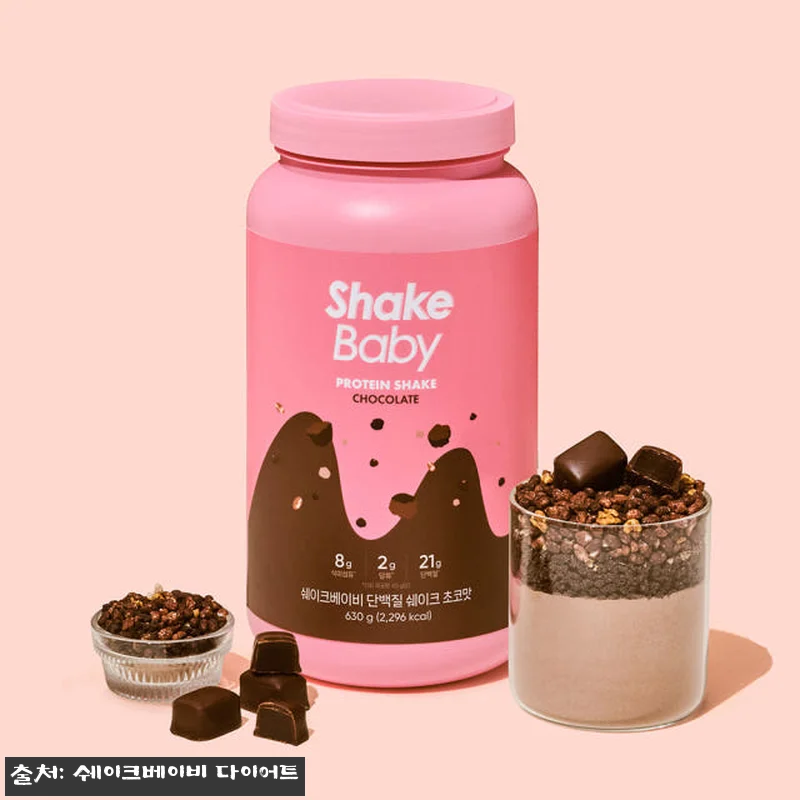 쉐이크베이비 단백질 쉐이크 초코맛 6 관련 이미지 1