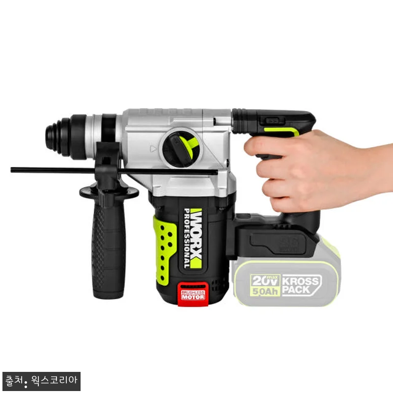 웍스 충전 로타리 앙카 해머드릴 베어 관련 이미지 3