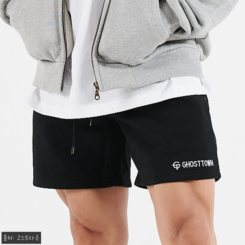 고스트타운 CORE 스웻 쇼츠 블랙 관련 이미지 3