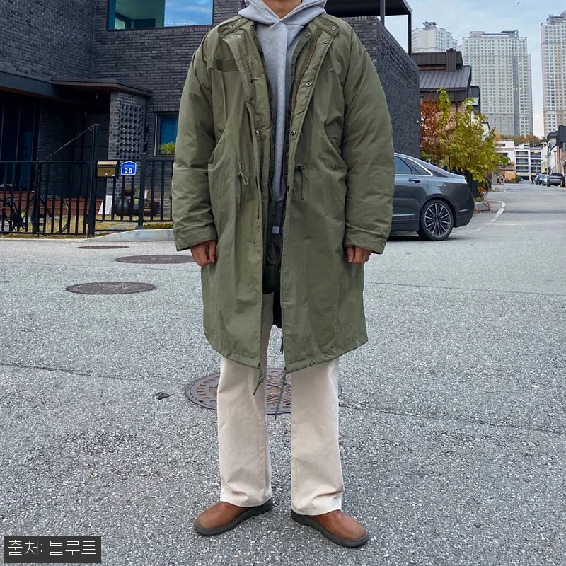 오리지널 개파카 미군 M65 피쉬테일 관련 이미지 3