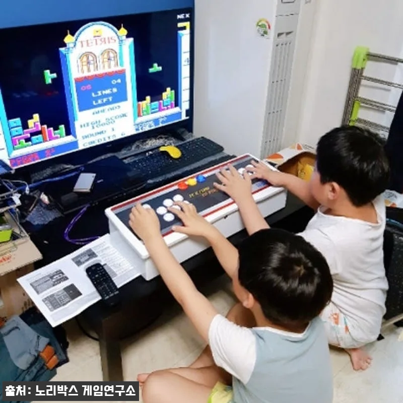 노리박스 국산 TV연결형 가정용오락실 관련 이미지 3