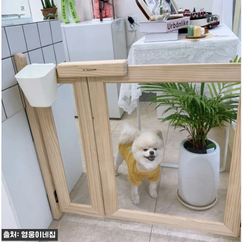 원목 강아지안전문 800사이즈 사용후 관련 이미지 4