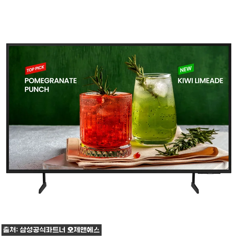 삼성 4K UHD 스마트 사이니지 TV 50인치 스탠드형 사용 후기 10 삼성 4K UHD 스마트 사이니지 T 관련 이미지 1