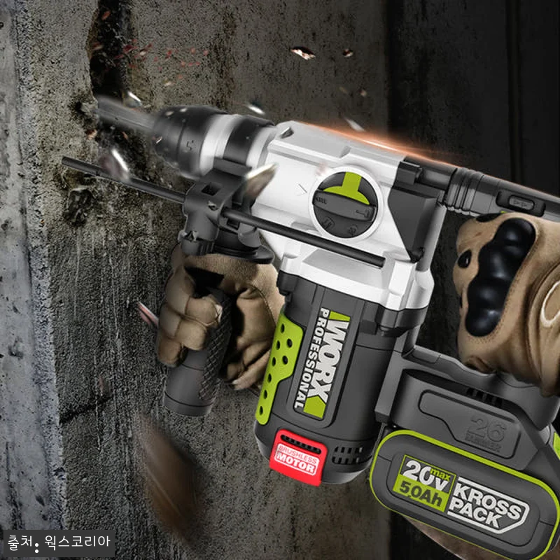 웍스 충전 로타리 앙카 해머드릴 베어 관련 이미지 5