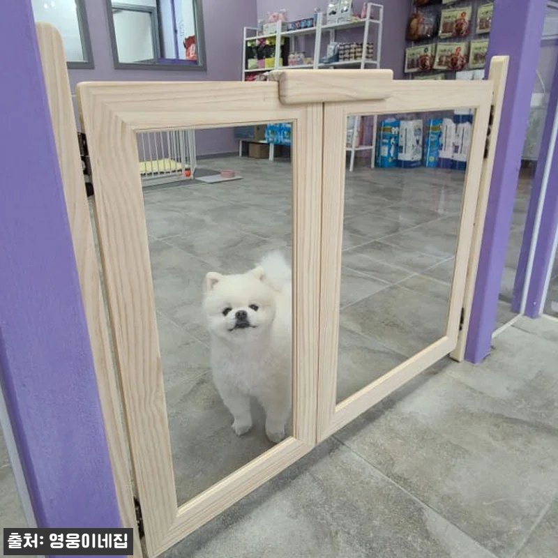 원목 강아지안전문 800사이즈 사용후 관련 이미지 5
