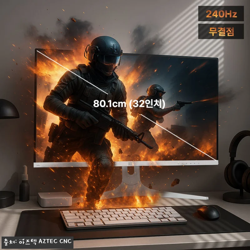 아즈텍 게이밍 모니터 240Hz AZ 관련 이미지 2