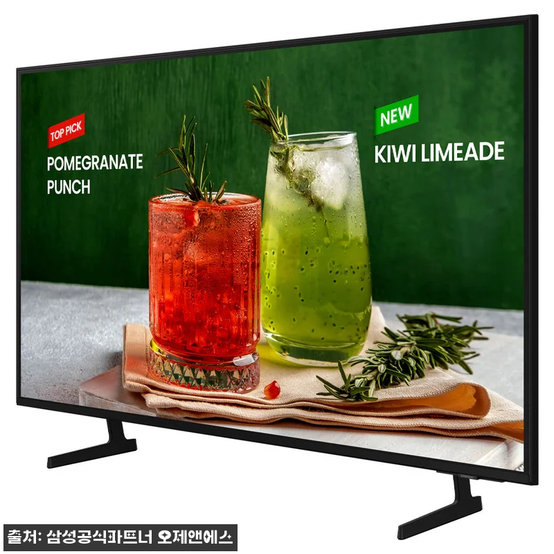 삼성 4K UHD 스마트 사이니지 TV 50인치 스탠드형 사용 후기 11 삼성 4K UHD 스마트 사이니지 T 관련 이미지 2