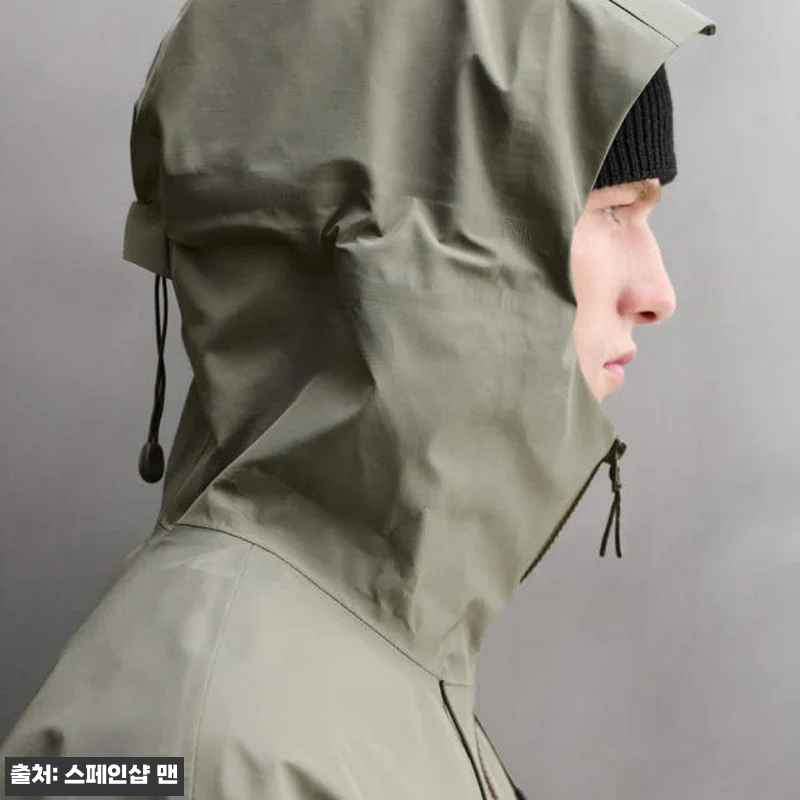 자라 테크니컬 방수 아웃도어 후드 집 관련 이미지 6