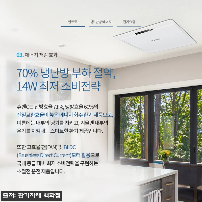 힘펠 전열교환기 휴벤C HRD-50C 관련 이미지 8