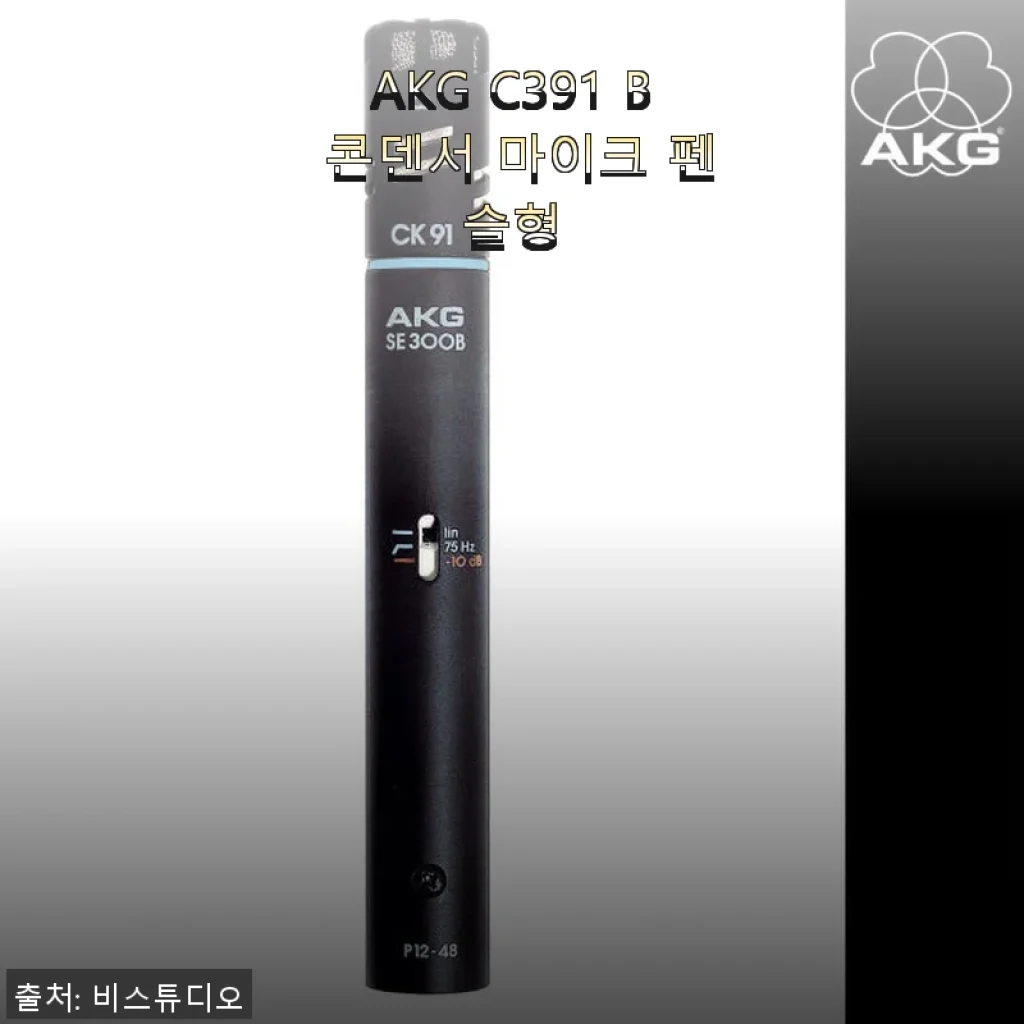 AKG C391 B 콘덴서 마이크 펜슬형, 직접 사용해본 생생한 후기