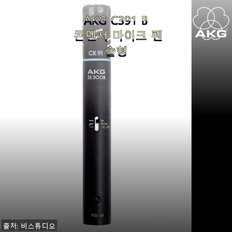 AKG C391 B 콘덴서 마이크 펜슬형, 직접 사용해본 생생한 후기
