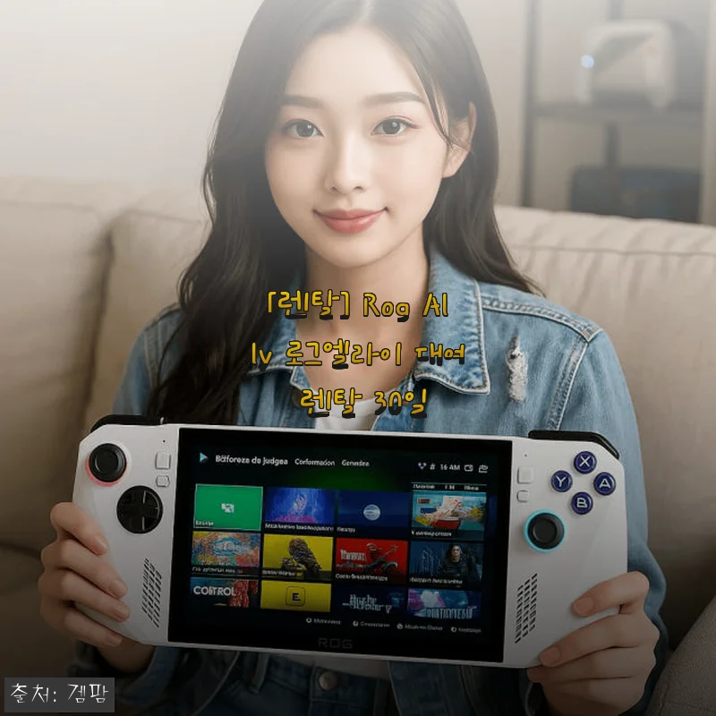 Rog Ally 로그엘라이 30일 렌탈 사용후기와 실속 정보